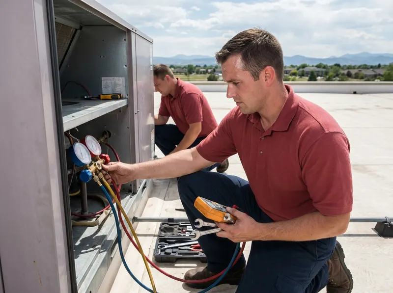 Commercial HVAC Rooftop Unit Service in Littleton, CO