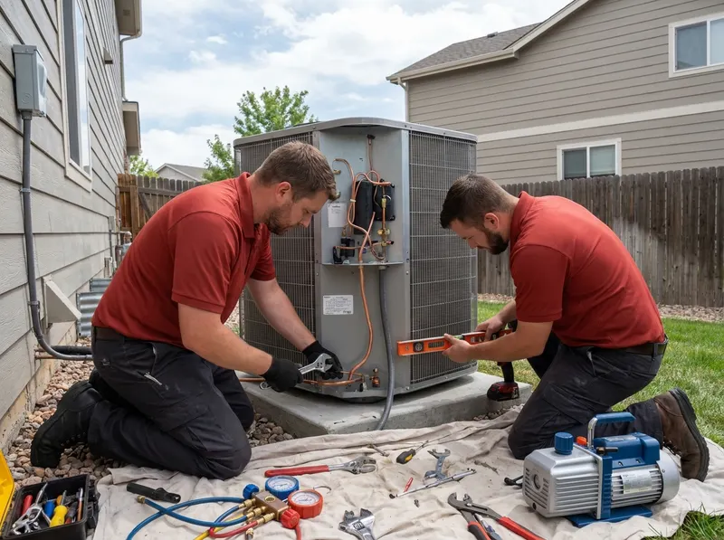 Central Air Conditioning Installation in Littleton, CO