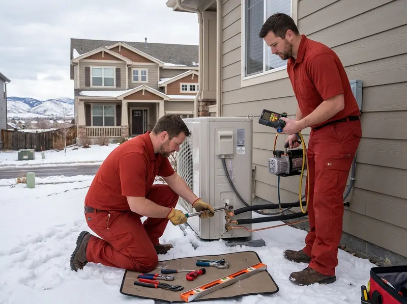 Cold-Climate Heat Pump Installation in Littleton, CO