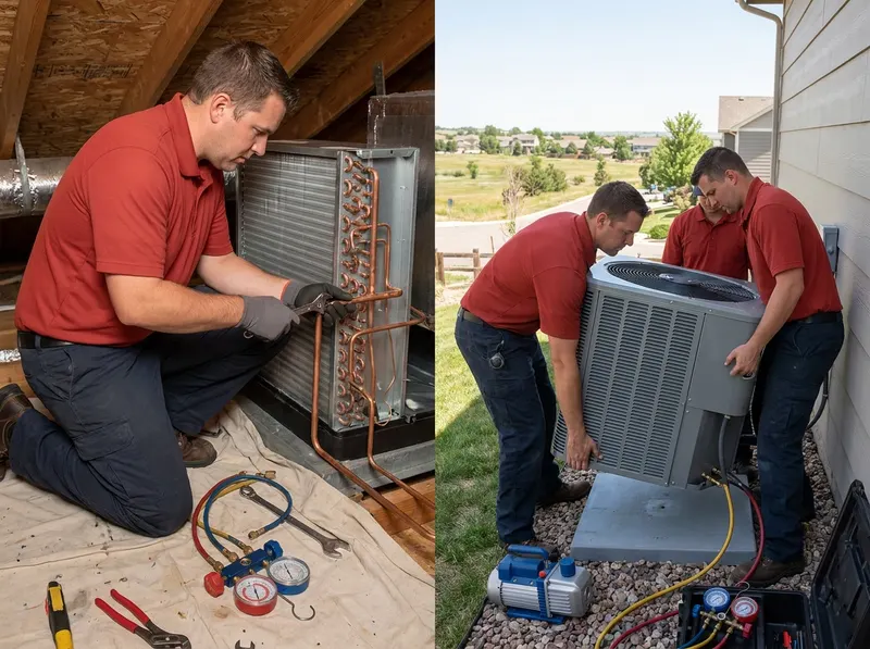Evaporator & Condenser Coil Replacement in Littleton, CO